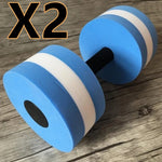 Water sports aerobics dumbbells