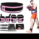 Leg Squat Boxing Combat Training Resistance Bands Fitness Combat Fighting Resistance Force Agility Workout Exercise Equipment