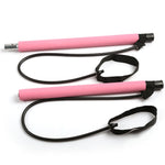 Yoga Crossfit Resistance Bands Exerciser Pull Rope Portable Gym Workout Pilates Bar Trainer Elastic Bands