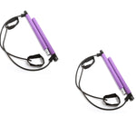 Yoga Crossfit Resistance Bands Exerciser Pull Rope Portable Gym Workout Pilates Bar Trainer Elastic Bands