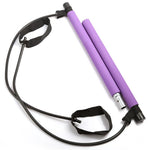 Yoga Crossfit Resistance Bands Exerciser Pull Rope Portable Gym Workout Pilates Bar Trainer Elastic Bands
