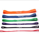 Nature Pure Latex resistance bands 6 size fitness power training strength loop pull up bands rubber expander