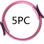 Yoga Fitness Pilates Ring Women Girls Circle Magic Dual Exercise Home Gym Workout Sports Lose Weight Body Resistance