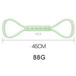 8-character Puller, 8-character Silicone Yoga Auxiliary Home Elastic Band Mini Band Kit, A Set Of 3, Light Three Medium, And Heavy Lower Body Loop Resistance Bands For Legs And Booty