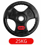 Special Three-Hole Rubber Bag For Gym Weightlifting Barbell Rubber Barbell