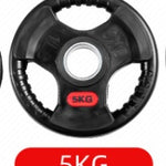 Special Three-Hole Rubber Bag For Gym Weightlifting Barbell Rubber Barbell