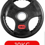 Special Three-Hole Rubber Bag For Gym Weightlifting Barbell Rubber Barbell